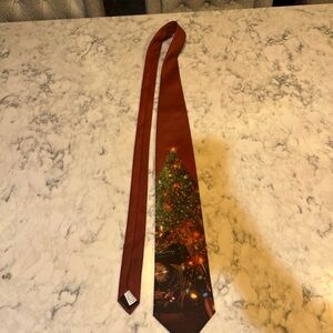 Harley Davidson Festive Christmas Tree Tie